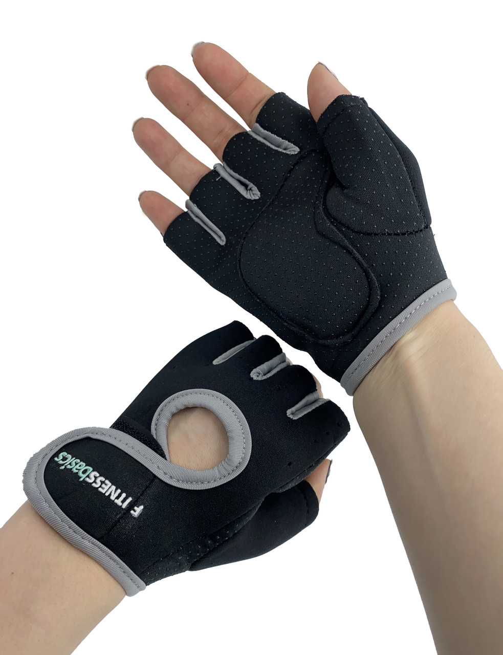 Before: Fitness gloves, size M