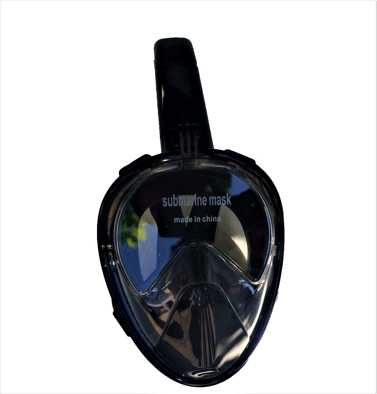 Before: Full-face snorkeling mask